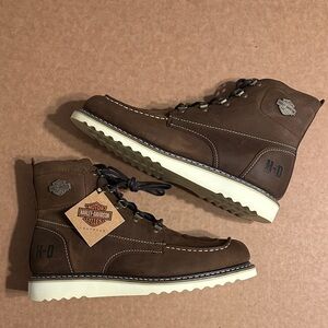 Harley-Davidson Moyen Biege Boots Size 11